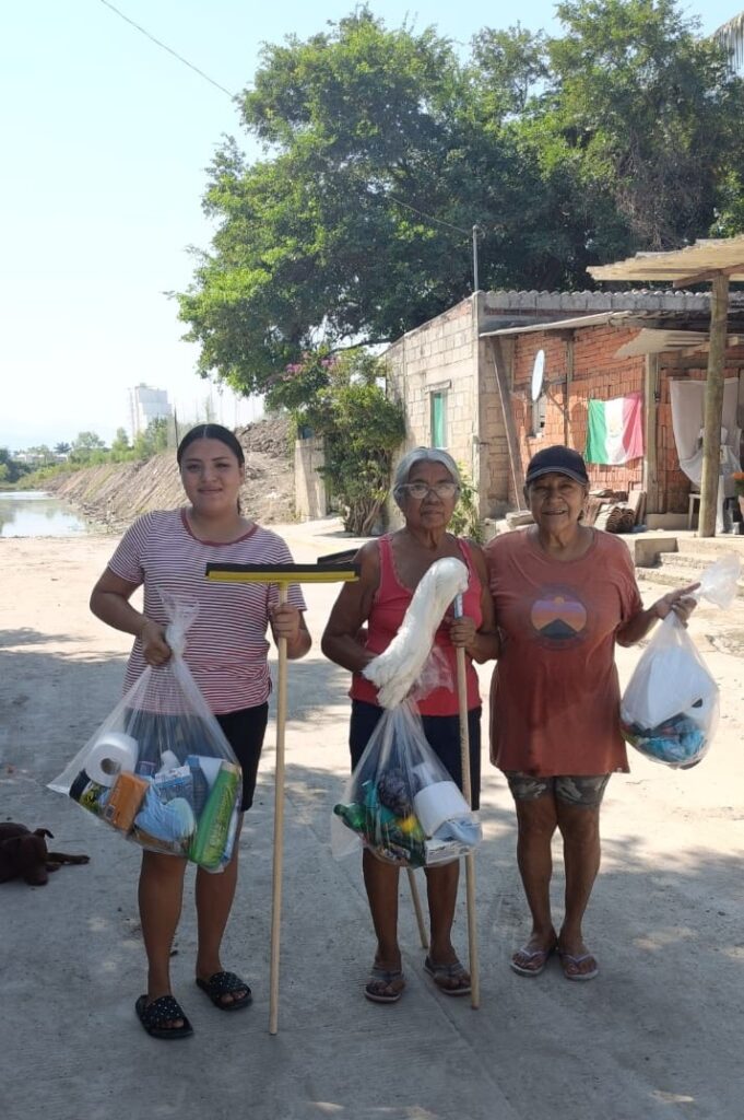 Y, empezamos a ver sonrisas de agradecimiento en los rostros